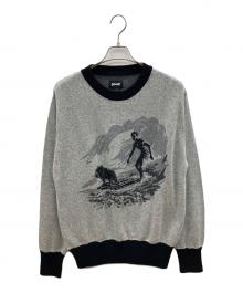 Schott（ショット）の古着「厚手ニット」｜グレー×ブラック