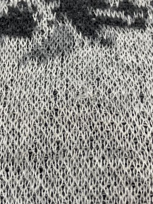 Schott（ショット）Schott (ショット) 厚手ニット グレー×ブラック サイズ:XLの古着・服飾アイテム