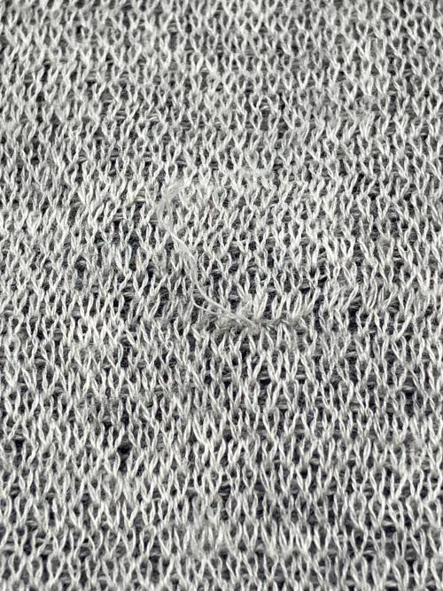 Schott（ショット）Schott (ショット) 厚手ニット グレー×ブラック サイズ:XLの古着・服飾アイテム