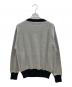 Schott (ショット) 厚手ニット グレー×ブラック サイズ:XL：5000円