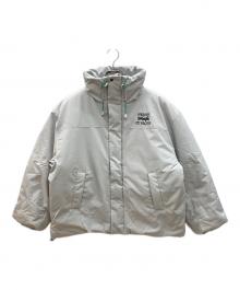 MARK GONZALES（マーク・ゴンザレス）の古着「中綿ジャケット」｜ホワイト
