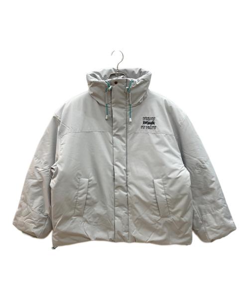 MARK GONZALES（マーク・ゴンザレス）MARK GONZALES (マーク・ゴンザレス) 中綿ジャケット ホワイト サイズ:Lの古着・服飾アイテム