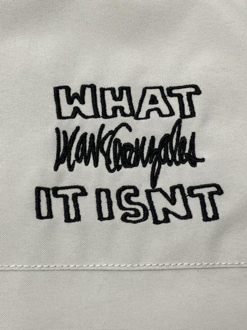 MARK GONZALES（マーク・ゴンザレス）MARK GONZALES (マーク・ゴンザレス) 中綿ジャケット ホワイト サイズ:Lの古着・服飾アイテム