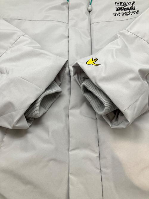 MARK GONZALES（マーク・ゴンザレス）MARK GONZALES (マーク・ゴンザレス) 中綿ジャケット ホワイト サイズ:Lの古着・服飾アイテム