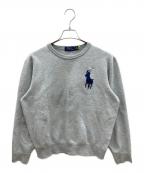 POLO RALPH LAURENポロ・ラルフローレン）の古着「スウェット」｜グレー