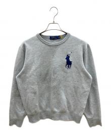 POLO RALPH LAUREN（ポロ・ラルフローレン）の古着「スウェット」｜グレー