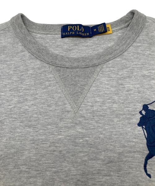 POLO RALPH LAUREN（ポロ・ラルフローレン）POLO RALPH LAUREN (ポロ・ラルフローレン) スウェット グレー サイズ:Ｍの古着・服飾アイテム