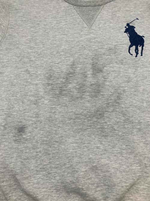 POLO RALPH LAUREN（ポロ・ラルフローレン）POLO RALPH LAUREN (ポロ・ラルフローレン) スウェット グレー サイズ:Ｍの古着・服飾アイテム