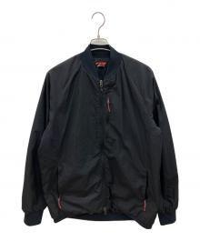 NANGA（ナンガ）の古着「ダウンジャケット　バーシティブルゾン」｜ブラック