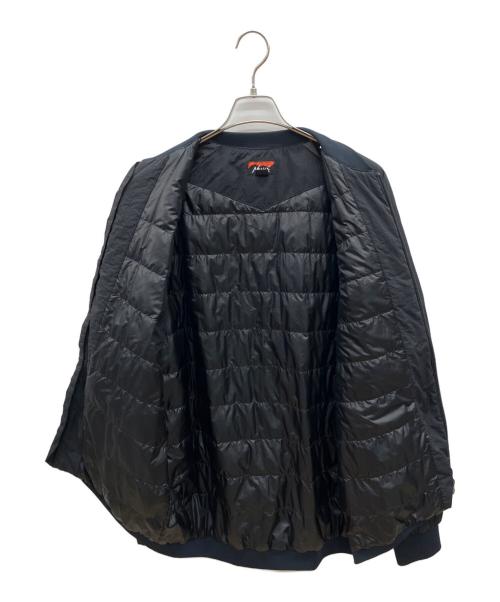 NANGA（ナンガ）NANGA (ナンガ) ダウンジャケット　バーシティブルゾン ブラック サイズ:XLの古着・服飾アイテム