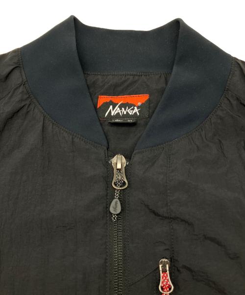 NANGA（ナンガ）NANGA (ナンガ) ダウンジャケット　バーシティブルゾン ブラック サイズ:XLの古着・服飾アイテム