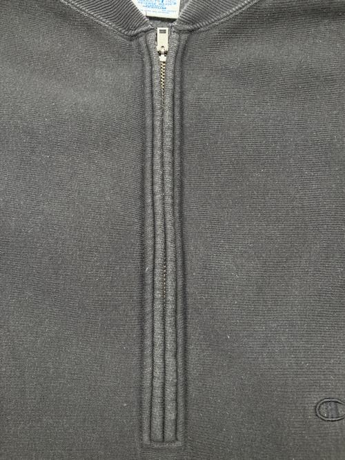Champion（チャンピオン）Champion (チャンピオン) ハーフジップスウェット　ハーフジップリバースウィーブ グレー サイズ:Ｍの古着・服飾アイテム