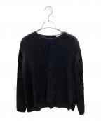 CELINEセリーヌ）の古着「長袖ブラウス」｜ブラック