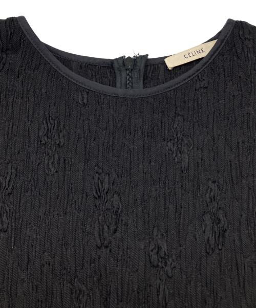 CELINE（セリーヌ）CELINE (セリーヌ) 長袖ブラウス ブラック サイズ:38の古着・服飾アイテム