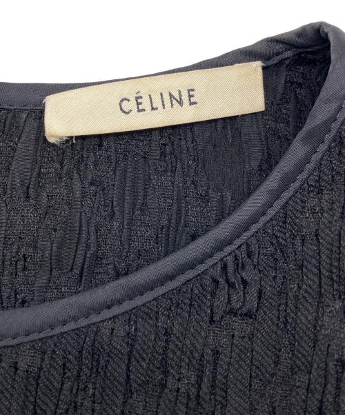 CELINE（セリーヌ）CELINE (セリーヌ) 長袖ブラウス ブラック サイズ:38の古着・服飾アイテム