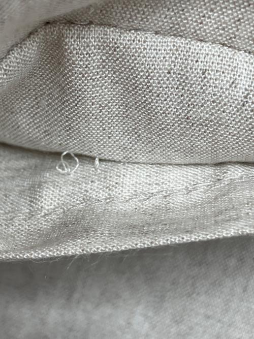 L'EQUIPE（レキップ）L'EQUIPE (レキップ) テンセルリネンストレッチジャケット アイボリー サイズ:38の古着・服飾アイテム