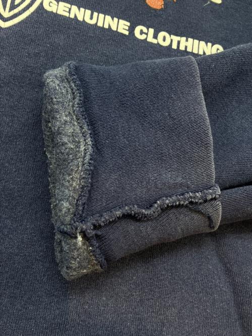 STUDIO STORE（スタジオストア）STUDIO STORE (スタジオストア) 裏起毛スウェット タイニー･トゥーン 古着 ネイビー サイズ:Lの古着・服飾アイテム