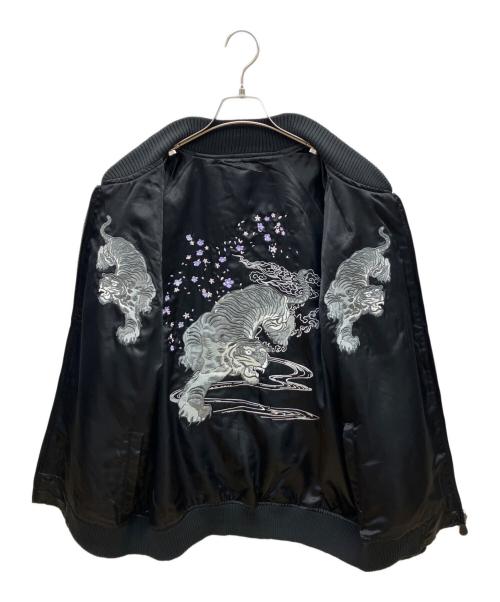 SEKU（ゼクウ）SEKU (ゼクウ) リバーシルブルスカジャン ブラック×グレー サイズ:4Lの古着・服飾アイテム