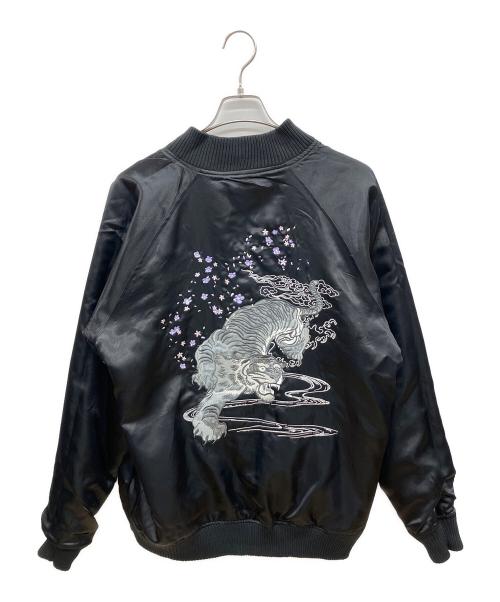 SEKU（ゼクウ）SEKU (ゼクウ) リバーシルブルスカジャン ブラック×グレー サイズ:4Lの古着・服飾アイテム