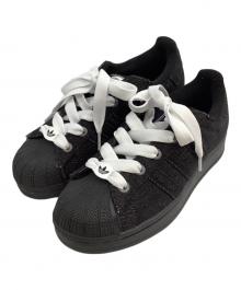 adidas（アディダス）の古着「スーパースターII」｜ブラック