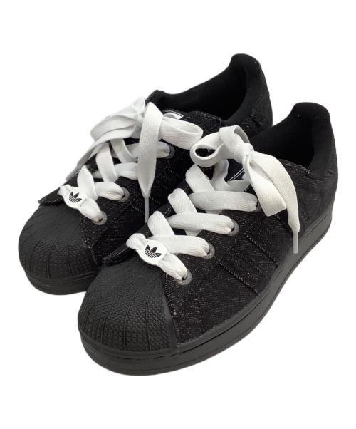 adidas（アディダス）adidas (アディダス) スーパースターII ブラック サイズ:24の古着・服飾アイテム