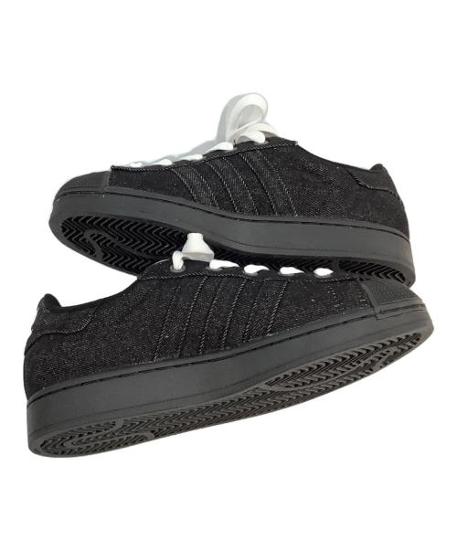 adidas（アディダス）adidas (アディダス) スーパースターII ブラック サイズ:24の古着・服飾アイテム