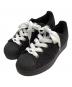 adidas（アディダス）の古着「スーパースターII」｜ブラック