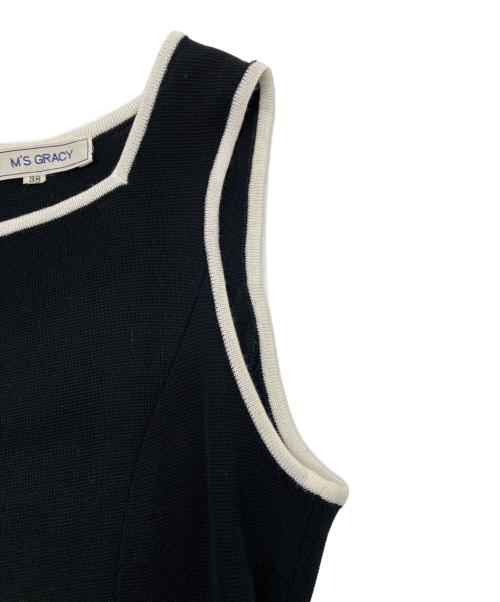 M'S GRACY（エムズグレイシー）M'S GRACY (エムズグレイシー) セットアップワンピース ブラック サイズ:38の古着・服飾アイテム