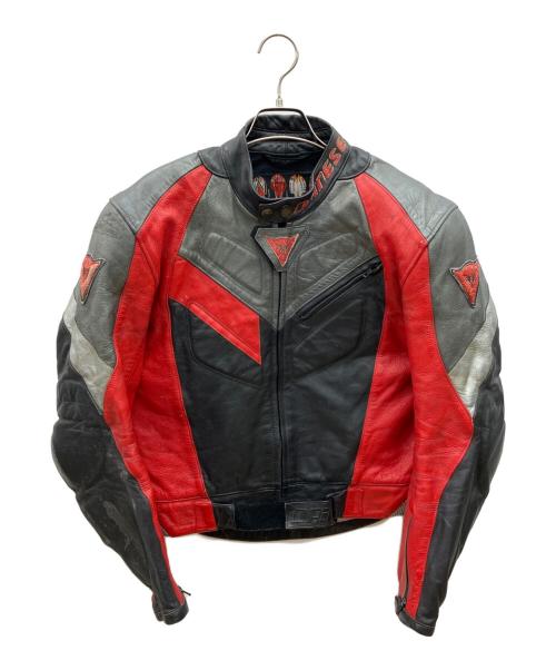 DAINESE（ダイネーゼ）DAINESE (ダイネーゼ) プロテクタージャケット ブラック×レッド サイズ:50の古着・服飾アイテム
