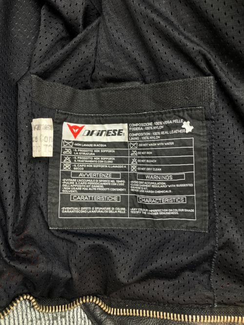 DAINESE（ダイネーゼ）DAINESE (ダイネーゼ) プロテクタージャケット ブラック×レッド サイズ:50の古着・服飾アイテム