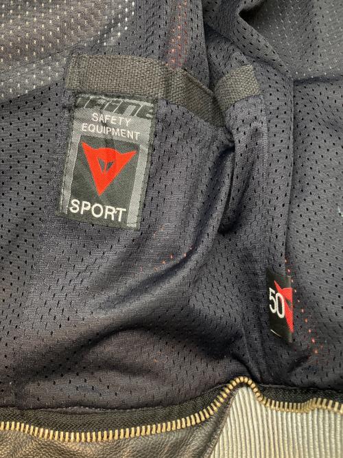 DAINESE（ダイネーゼ）DAINESE (ダイネーゼ) プロテクタージャケット ブラック×レッド サイズ:50の古着・服飾アイテム