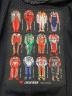 中古・古着 DAINESE (ダイネーゼ) プロテクタージャケット ブラック×レッド サイズ:50：15000円