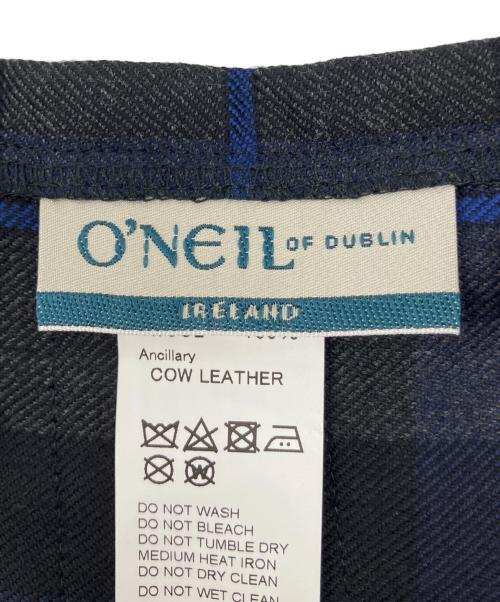 O'NEIL OF DUBLIN（オニールオブダブリン）O'NEIL OF DUBLIN (オニールオブダブリン) チェックスカート ネイビー×グレー サイズ:F36の古着・服飾アイテム