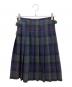 O'NEIL OF DUBLIN (オニールオブダブリン) チェックスカート ネイビー×グレー サイズ:F36：5000円