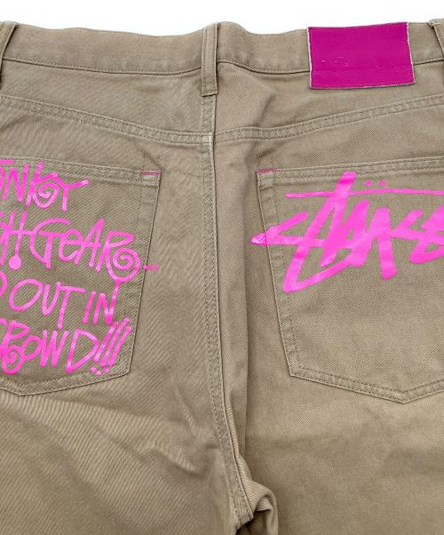 stussy（ステューシー）stussy (ステューシー) ハーフパンツ ブラウン サイズ:30の古着・服飾アイテム
