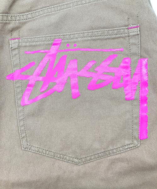 stussy（ステューシー）stussy (ステューシー) ハーフパンツ ブラウン サイズ:30の古着・服飾アイテム