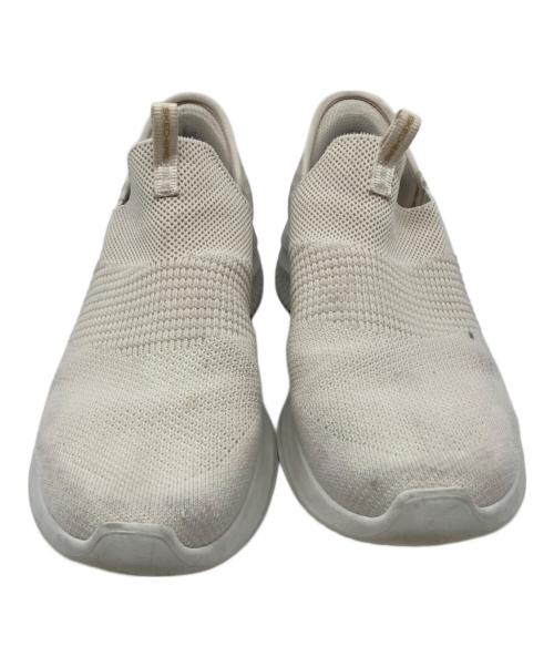 SKECHERS（スケッチャーズ）SKECHERS (スケッチャーズ) スリッポン ベージュ×ホワイト サイズ:SIZE 25.5cmの古着・服飾アイテム