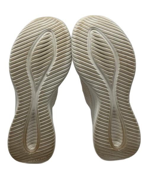 SKECHERS（スケッチャーズ）SKECHERS (スケッチャーズ) スリッポン ベージュ×ホワイト サイズ:SIZE 25.5cmの古着・服飾アイテム