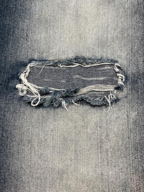 DOG TOWN（ドッグ タウン）DOG TOWN (ドッグ タウン) ダメージ加工デニムパンツ　黒龍 インディゴ サイズ:Lの古着・服飾アイテム