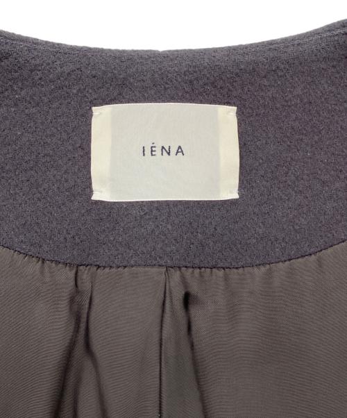 IENA（イエナ）IENA (イエナ) ノーカラーコート グレー サイズ:34の古着・服飾アイテム