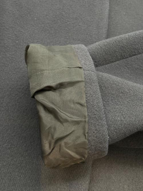 IENA（イエナ）IENA (イエナ) ノーカラーコート グレー サイズ:34の古着・服飾アイテム