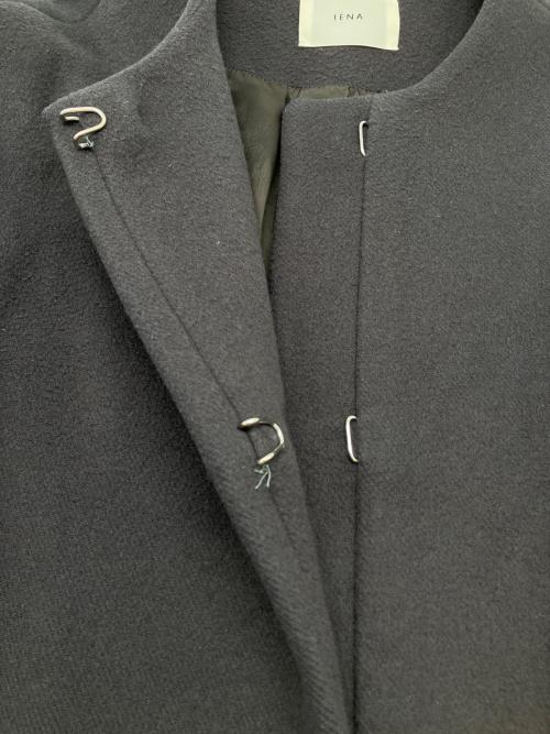 IENA（イエナ）IENA (イエナ) ノーカラーコート グレー サイズ:34の古着・服飾アイテム