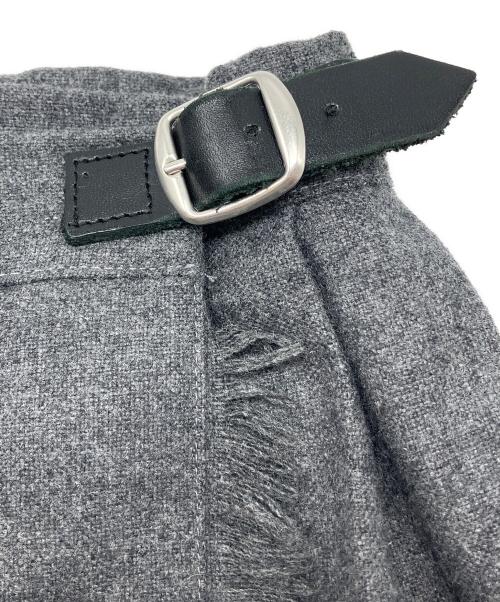 O'NEILL（オニール）O'NEILL (オニール) ラップスカート グレー サイズ:38の古着・服飾アイテム