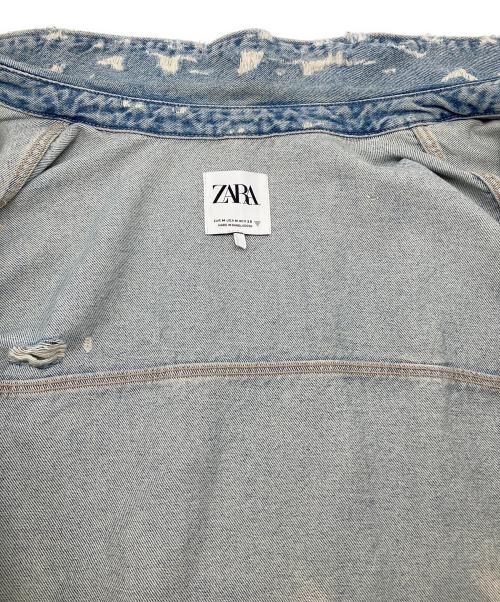 ZARA（ザラ）ZARA (ザラ) デニムジャケット スカイブルー サイズ:Ｍの古着・服飾アイテム