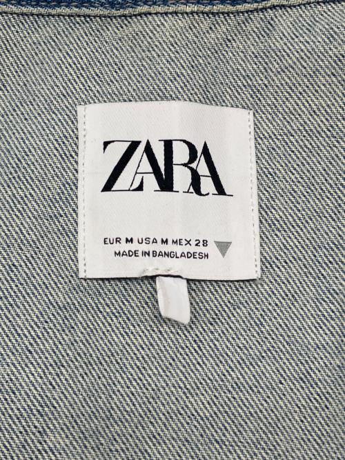 ZARA（ザラ）ZARA (ザラ) デニムジャケット スカイブルー サイズ:Ｍの古着・服飾アイテム
