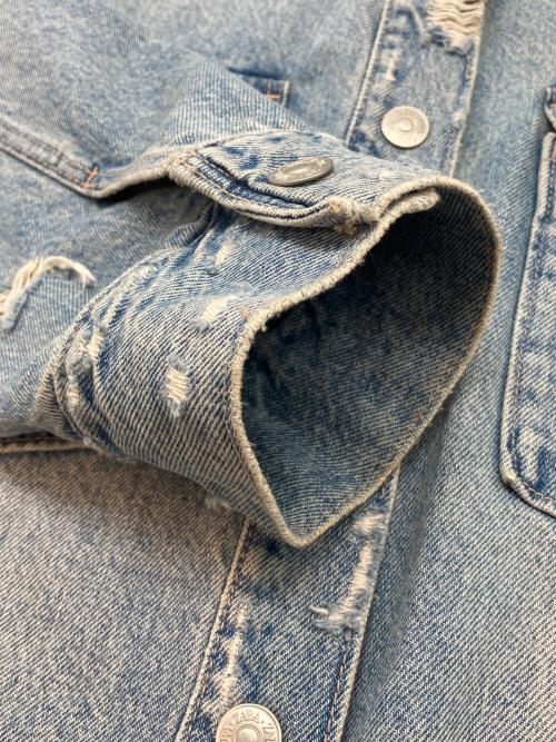ZARA（ザラ）ZARA (ザラ) デニムジャケット スカイブルー サイズ:Ｍの古着・服飾アイテム