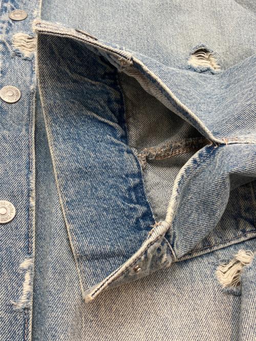 ZARA（ザラ）ZARA (ザラ) デニムジャケット スカイブルー サイズ:Ｍの古着・服飾アイテム