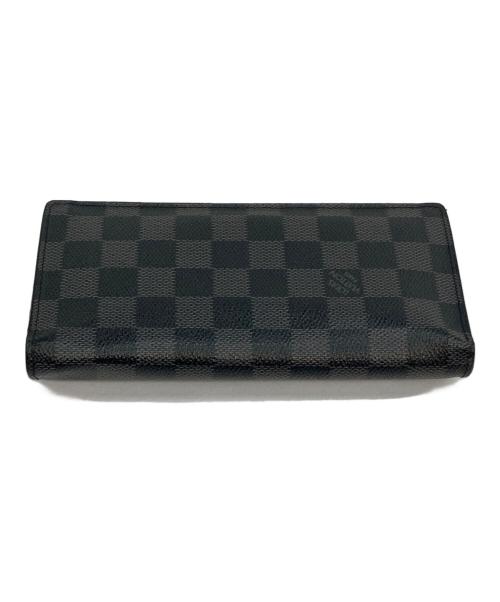 LOUIS VUITTON（ルイ ヴィトン）LOUIS VUITTON (ルイ ヴィトン) ダミエ・グラフィット 　ポルトフォイユ ブラザ ブラックの古着・服飾アイテム