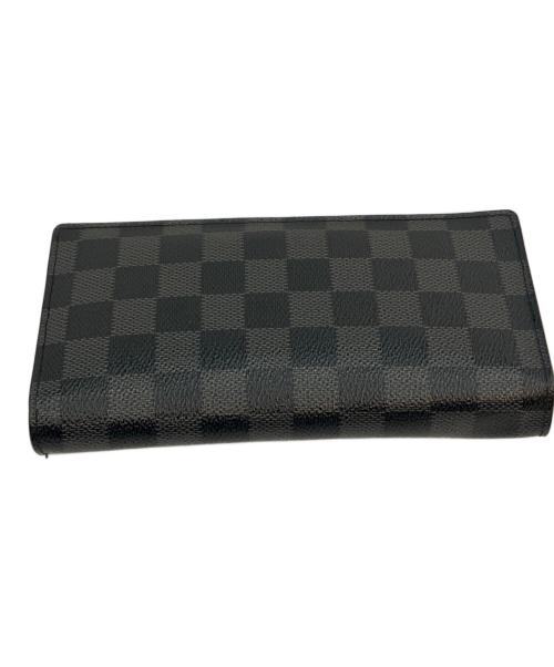 LOUIS VUITTON（ルイ ヴィトン）LOUIS VUITTON (ルイ ヴィトン) ダミエ・グラフィット 　ポルトフォイユ ブラザ ブラックの古着・服飾アイテム