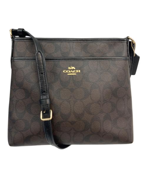 COACH（コーチ）COACH (コーチ) 	シグネチャー ブラウンの古着・服飾アイテム